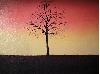 Baum i. Abendstimmung von Gerhard Paul Richter