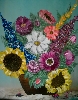 'Rustikaler Blumenstrau' in Vollansicht