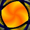 Detail 3 von 'Orange Whirl'