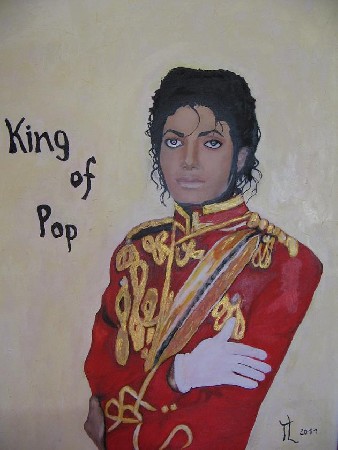 'michae ljackson king of pop ' in Grossansicht
