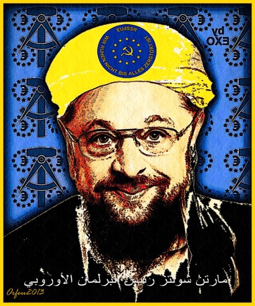 Werk 'Martin Schulz ' von ' Orfeu de SantaTeresa'